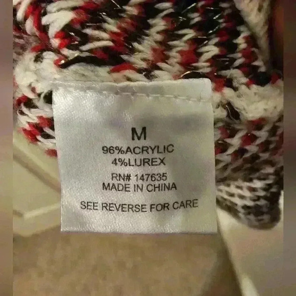 Romeo And Juliet Couture Boho Sweater Size M - Picture 3 of 6